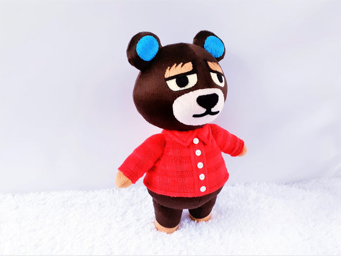 Handmade custom Grizzly the bear plush