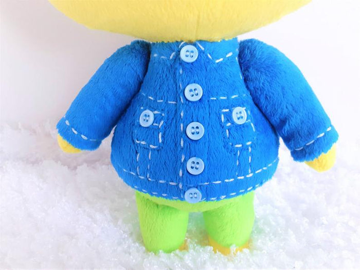 Handmade custom Henry the frog plush
