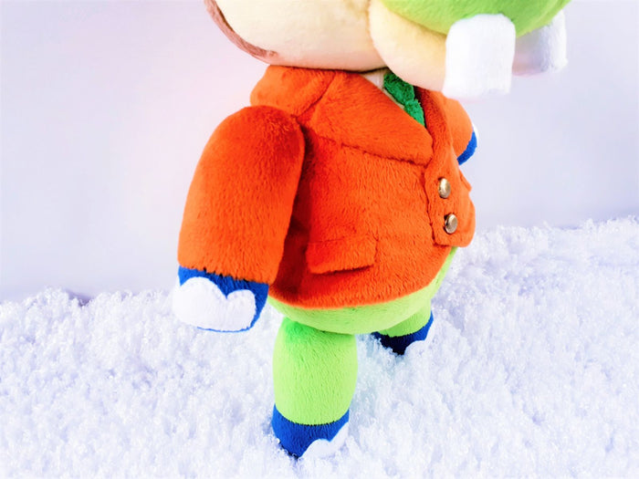 Handmade custom Hippeux the hippo plush