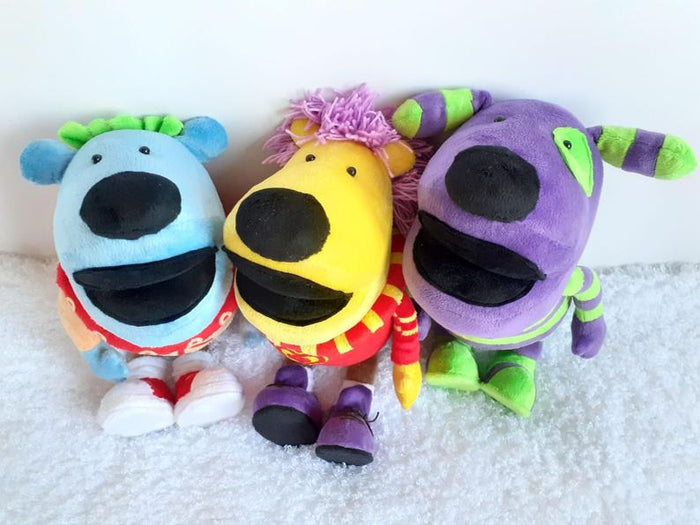 Handmade custom Jack's big music show plush
