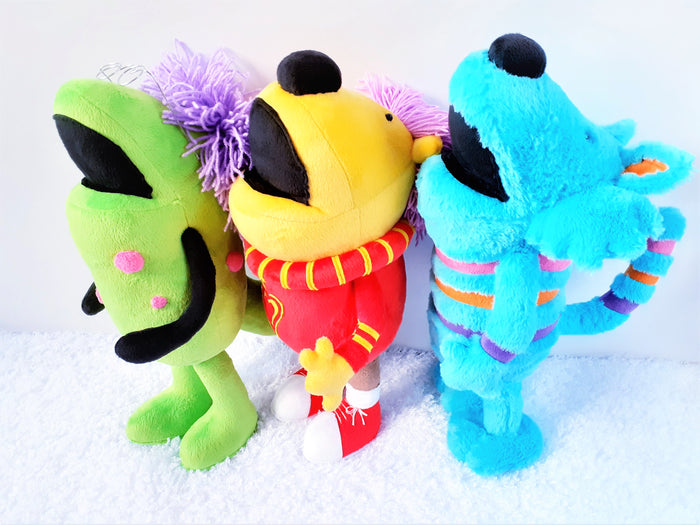 Handmade custom Jack's big music show plush