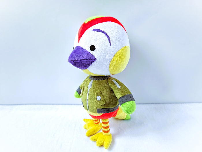 Handmade custom Jacob the bird plush