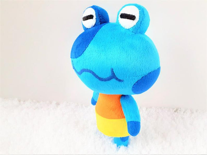 Handmade custom Jeremiah the frog plush