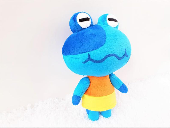 Handmade custom Jeremiah the frog plush