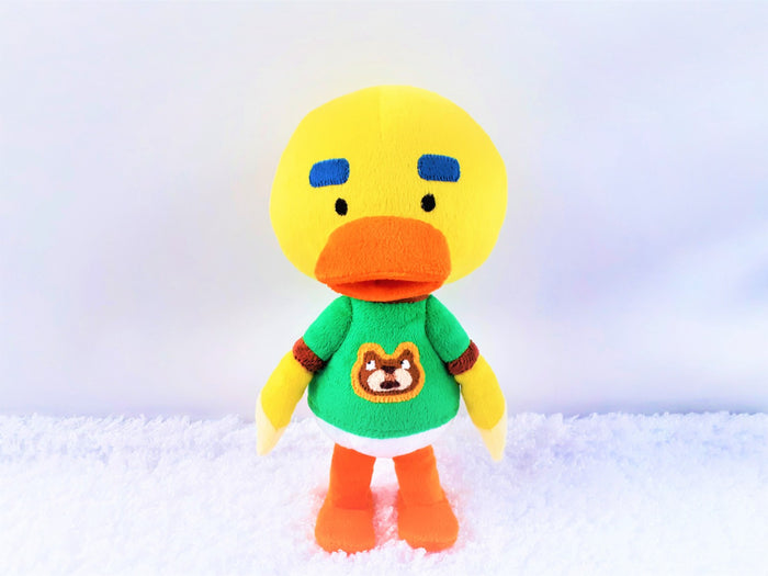 Handmade custom Joey the duck plush