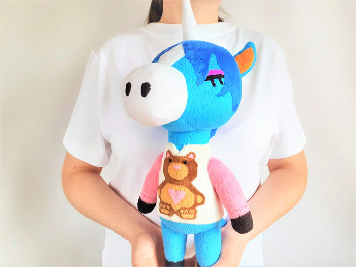 Handmade custom Julian the horse plush