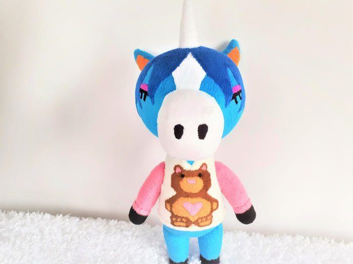 Handmade custom Julian the horse plush