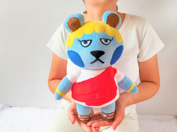 Handmade custom Klaus the bear plush