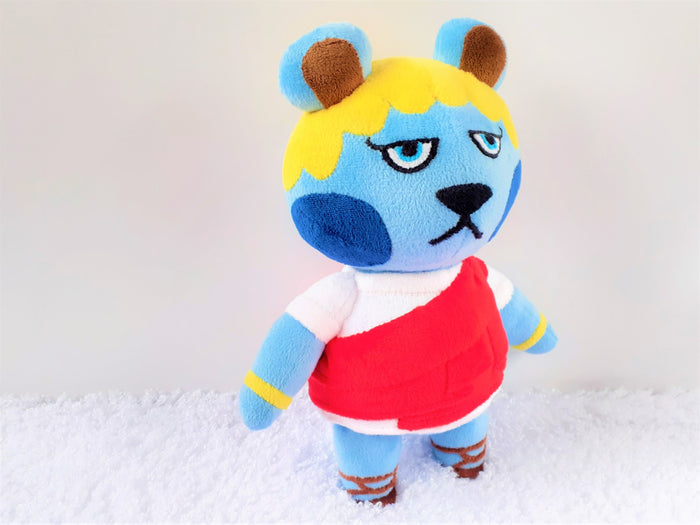 Handmade custom Klaus the bear plush