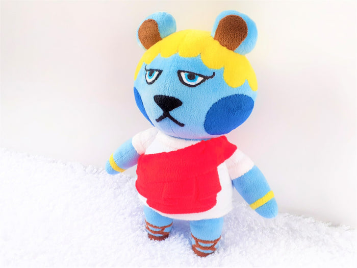 Handmade custom Klaus the bear plush