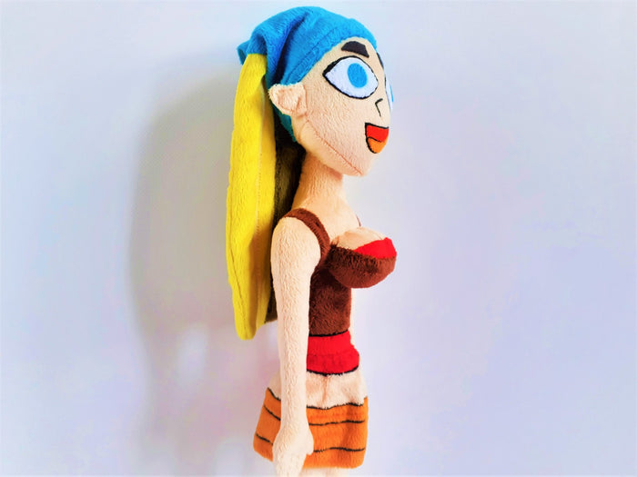 Handmade custom Lindsay plush doll and other characters