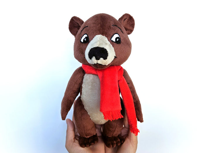 Handmade custom little bear plush