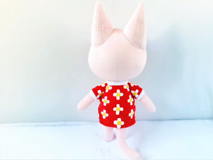 Handmade custom Meow the cat plush toy
