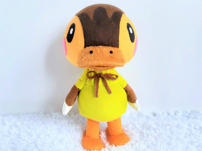 Handmade custom Molly the duck plush