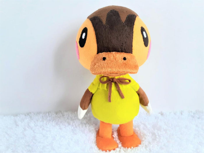 Handmade custom Molly the duck plush