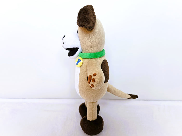 Handmade custom Pavlov the Dog plush