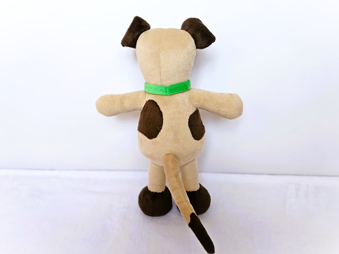 Handmade custom Pavlov the Dog plush
