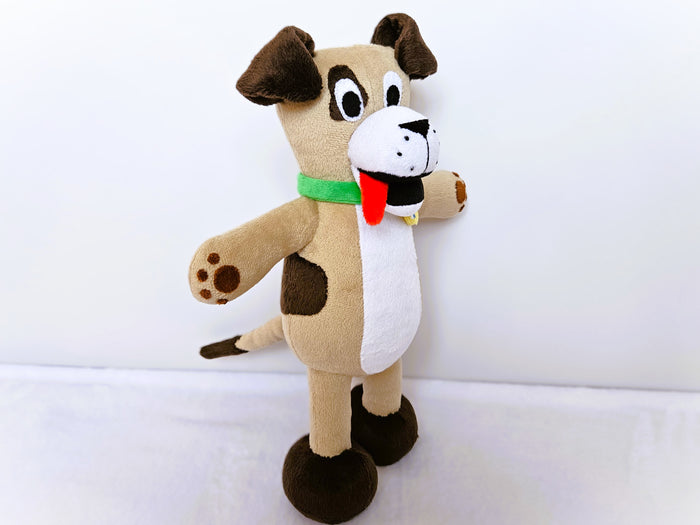 Handmade custom Pavlov the Dog plush