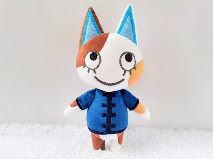 Handmade custom Purrl the cat plush