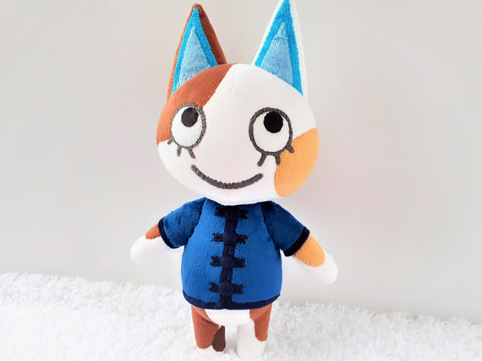 Handmade custom Purrl the cat plush