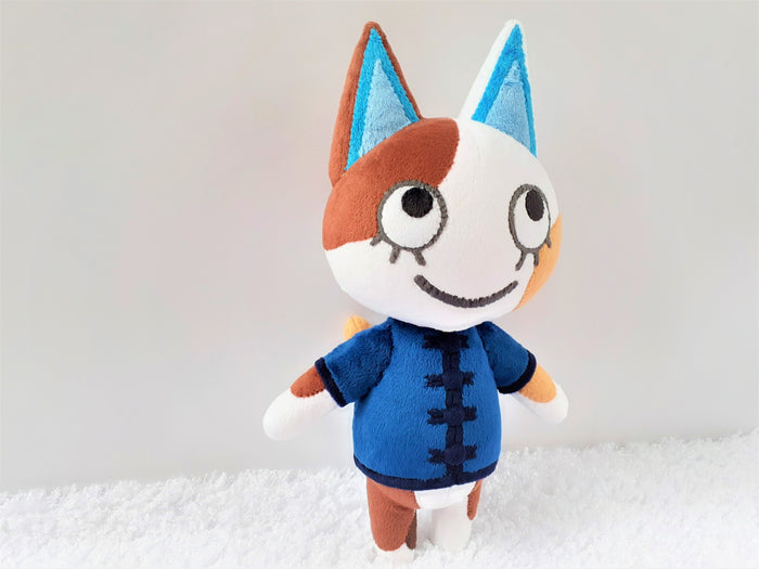 Handmade custom Purrl the cat plush