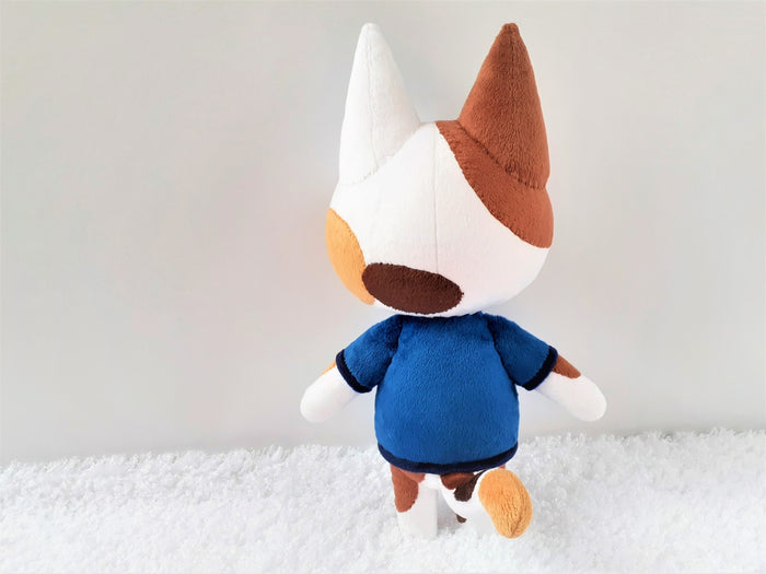 Handmade custom Purrl the cat plush