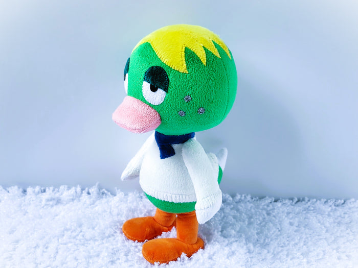 Handmade custom Quillson the duck plush
