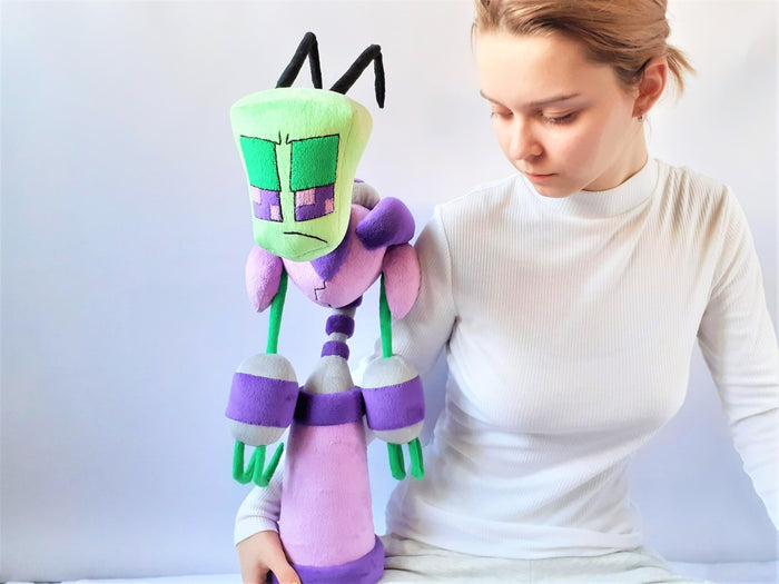 Handmade custom Red&Purple plushies