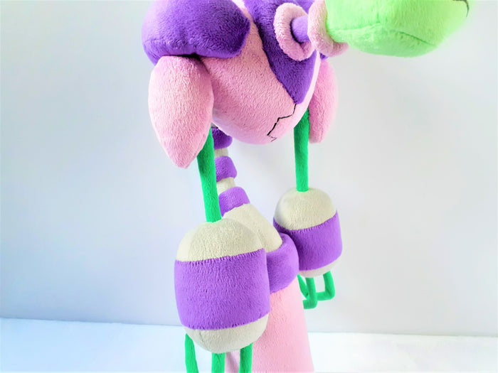 Handmade custom Red&Purple plushies