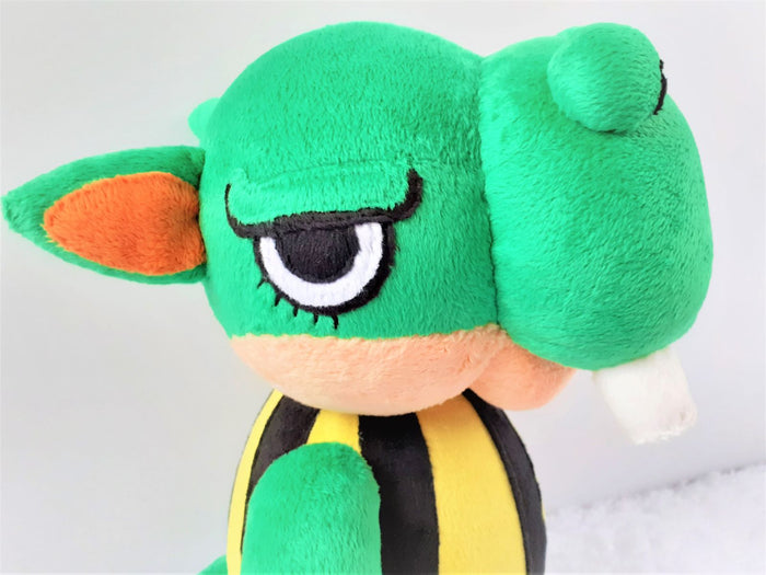 Handmade custom Rocco the hippo plush