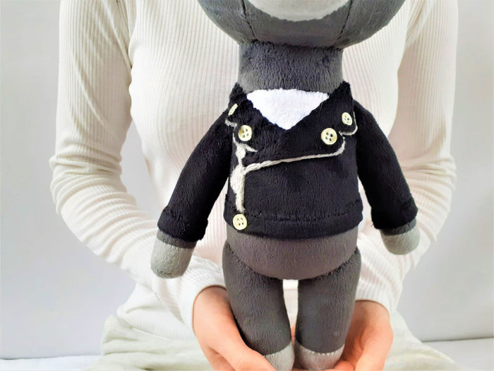 Handmade custom Roscoe the horse plush