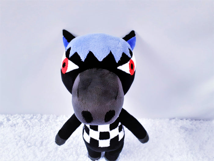 Handmade custom Roscoe the horse plush