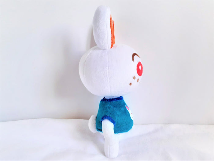 Handmade custom Ruby the rabbit plush home decor