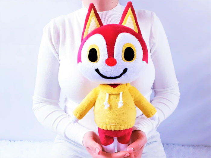 Handmade custom Rudy the cat plush