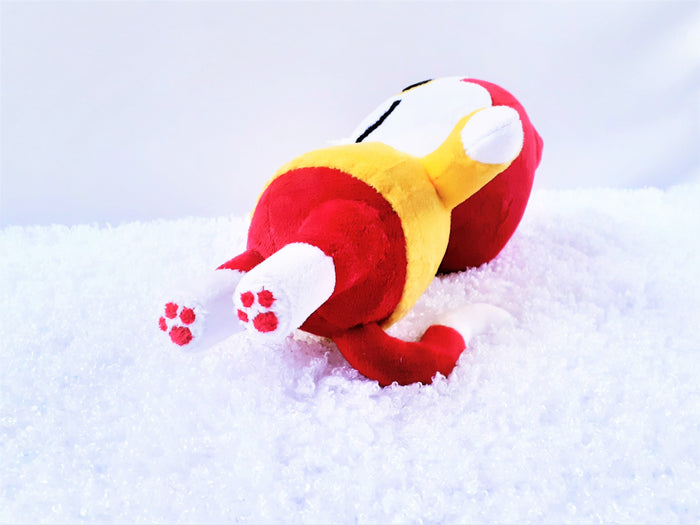 Handmade custom Rudy the cat plush