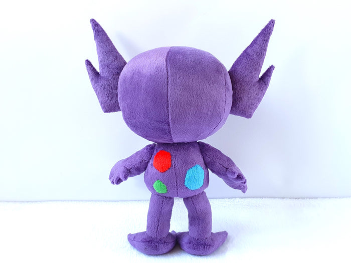 Handmade custom Sableye plush