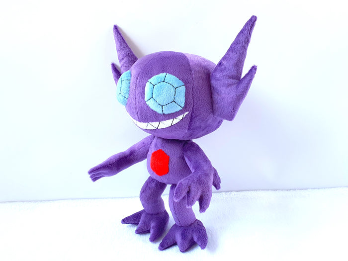 Handmade custom Sableye plush
