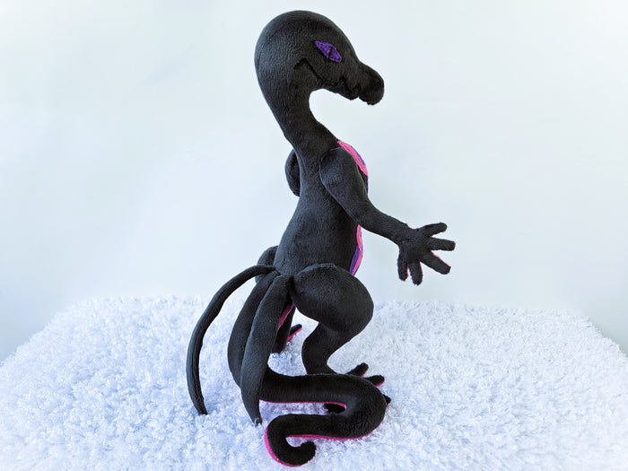 Handmade custom Salazzle dragon plush