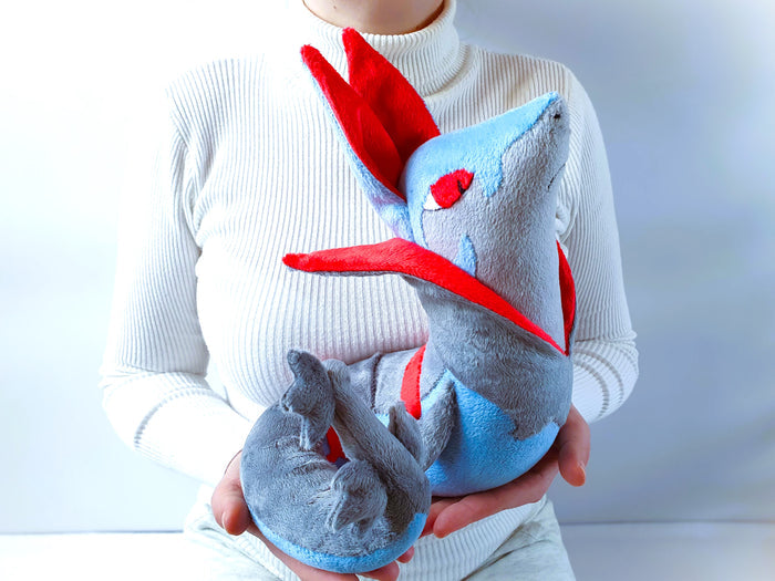 Handmade custom Serperior plush