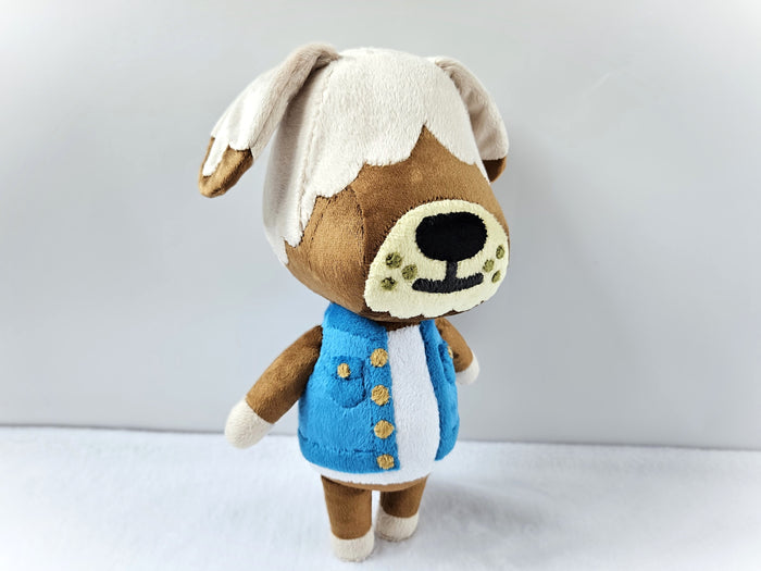 Handmade custom Shep the dog plush
