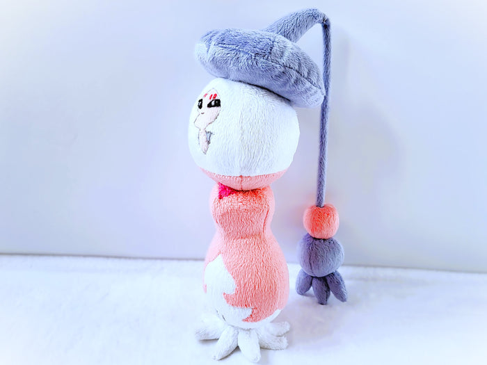 Handmade custom shiny Hatterene plush