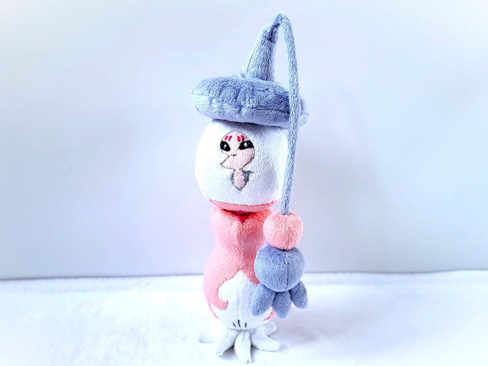 Handmade custom shiny Hatterene plush
