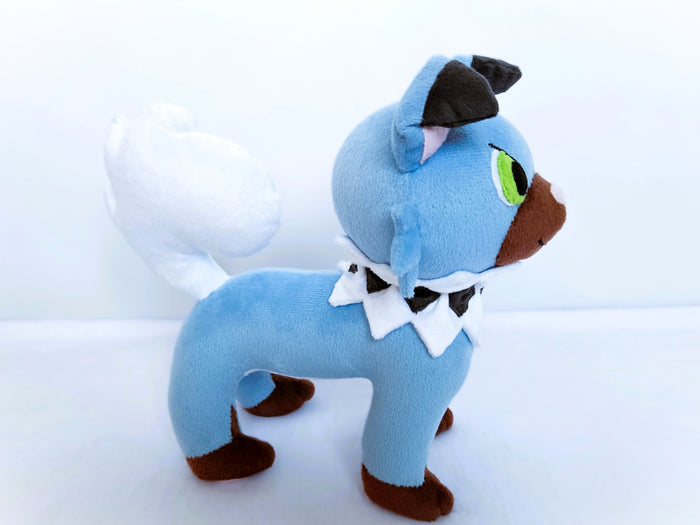 Handmade custom shiny Rockruff plush