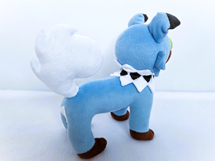 Handmade custom shiny Rockruff plush