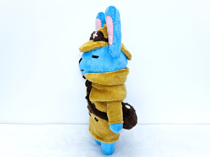 Handmade custom Sholmes bunny plush
