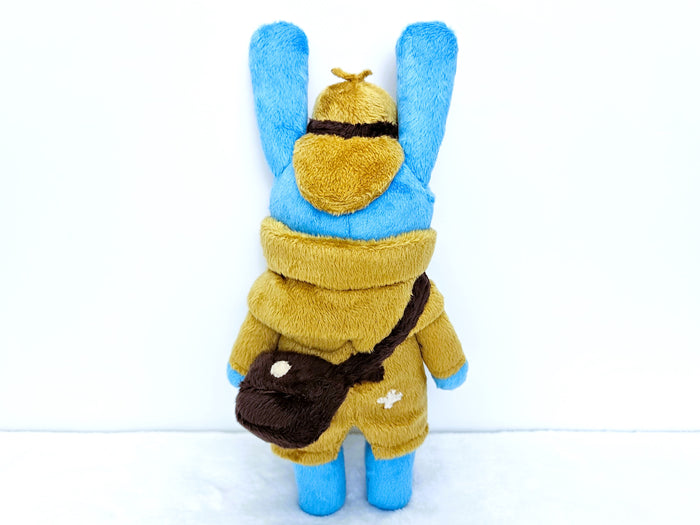 Handmade custom Sholmes bunny plush