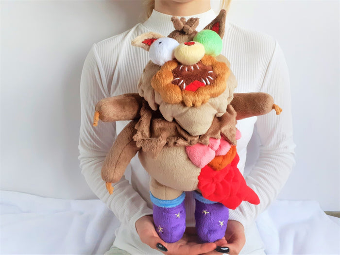 Handmade custom Small Mutant Fun Bucket plush