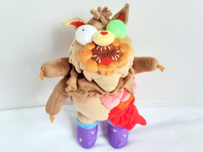 Handmade custom Small Mutant Fun Bucket plush