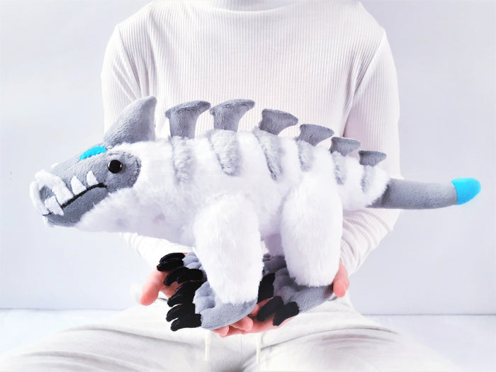 Handmade custom Snow Stalker plush