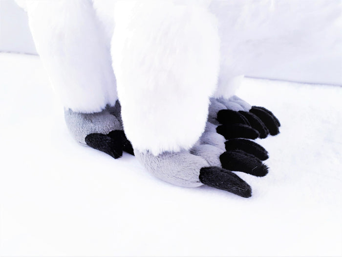 Handmade custom Snow Stalker plush